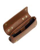 Sac bandoulière avec chaîne CCHB0248 marron - 26x12x6 cm