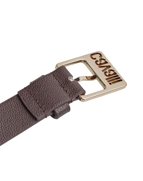 Ceinture réversible avec boucle amovible CCBT0021 chocolat