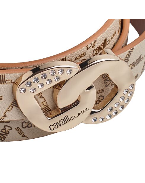 Ceinture réversible avec boucle amovible CCBT0020 beige