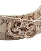 Ceinture réversible avec boucle amovible CCBT0020 beige