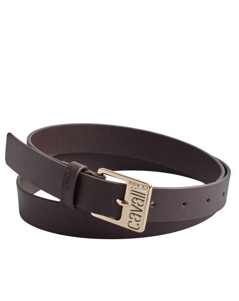 Ceinture avec boucle carrée CCBT00272 chocolat