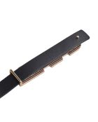 Ceinture réversible avec boucle amovible CCBT00256 noire