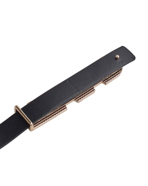 Ceinture réversible avec boucle amovible CCBT00256 noire
