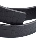 Ceinture réversible avec boucle amovible CCBT00256 noire