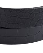 Ceinture réversible avec boucle amovible CCBT00256 noire