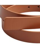 Ceinture réversible avec boucle amovible CCBT0021 beige/marron