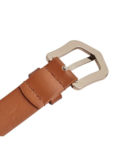 Ceinture réversible avec boucle amovible CCBT0021 beige/marron