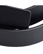 Ceinture avec boucle perle CCBT0023 noire
