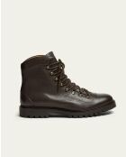 Boots en cuir Pembroke marron