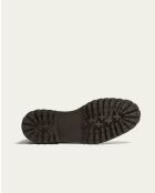 Boots en cuir Pembroke marron