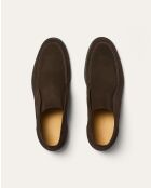 Boots en daim Morgan marron