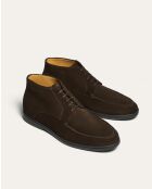 Boots en daim Spencer marron