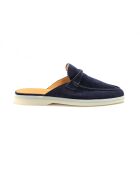 Marineblauwe suède instapper Amélia