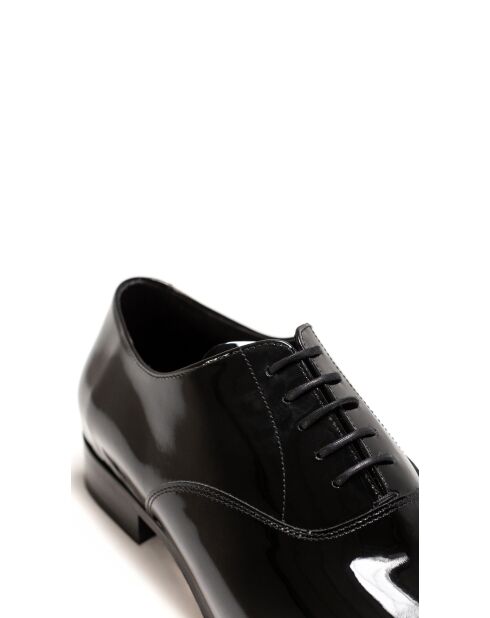 Derbies Cassius en cuir noirs