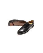 Derbies Christian en cuir noirs