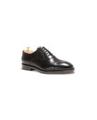 Derbies Christian en cuir noirs
