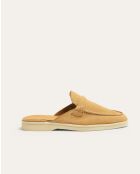 Mocassins Amélia en daim beiges