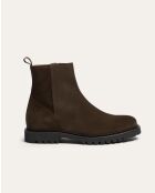 Bottines Inoa en daim marron