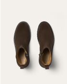 Bottines Inoa en daim marron