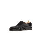 Derbies Christian en cuir noirs