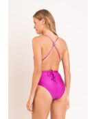 New Vegas Shimmer Gaia rosafarbener einteiliger Badeanzug