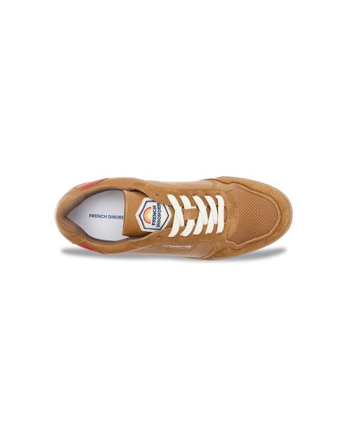 Honey Rainbow leren sneakers