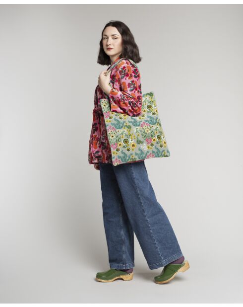 Sac en coton Swainston green - 41x44 cm