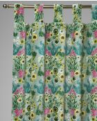 Rideauen velours Swainston green - 271x110 cm