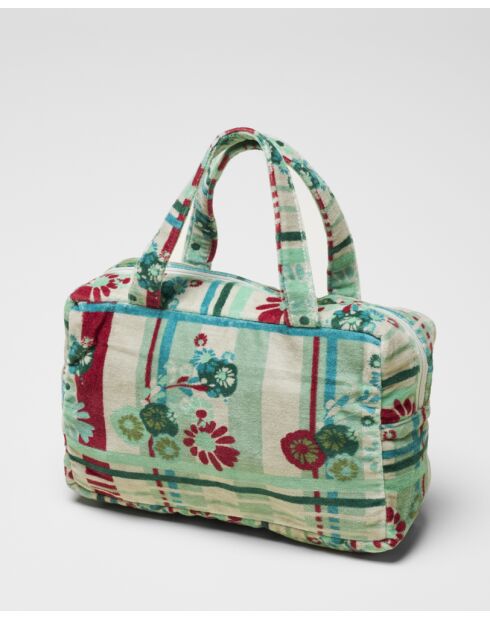 Sac en coton Dundee sauge -26x16x9 cm