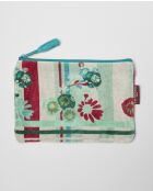 Dundee sage katoenen fluwelen etui - 21x24 cm