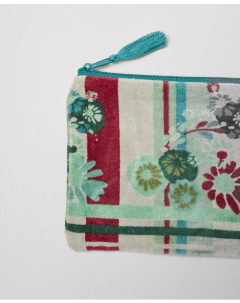 Dundee Sage Samtbeutel aus Baumwolle, 21 x 24 cm