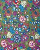 Echarpe en laine Molly green - 70x180 cm