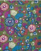 Echarpe en laine Molly green - 70x180 cm