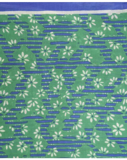 Sciarpa in lana blu Malaca - 90x90 cm