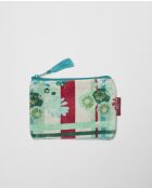 Samtbeutel Dundee Sage aus Baumwolle, 16 x 11 cm