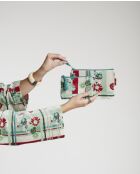 Samtbeutel Dundee Sage aus Baumwolle, 16 x 11 cm