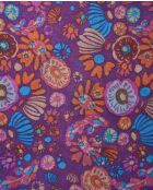 Echarpe en laine Molly burgundy - 70x180 cm
