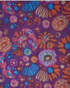 Echarpe en laine Molly burgundy - 70x180 cm