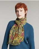 Echarpe en laine Swainston gold - 70x180 cm