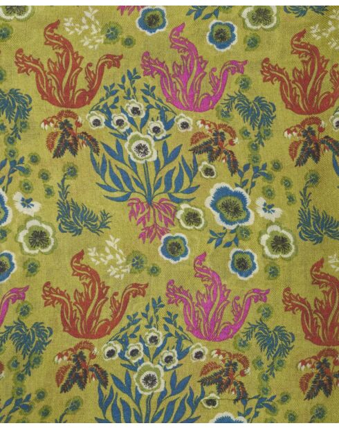 Echarpe en laine Swainston gold - 70x180 cm