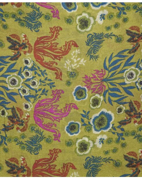 Echarpe en laine Swainston gold - 70x180 cm