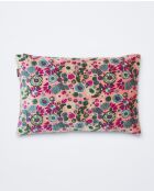 Cojín Molly de terciopelo coral - 56x35 cm