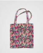 Sac en coton Molly coral - 41x44 cm