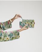 Swainston Samtbeutel aus Baumwolle, 15 x 11 cm, grün