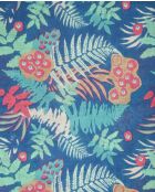 Sciarpa in lana blu Fern - 90x90 cm