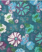 Echarpe en laine Cosmos teal - 70x180 cm