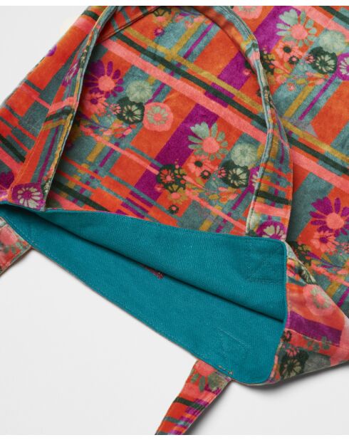 Sac en coton Dundee orange - 41x44 cm