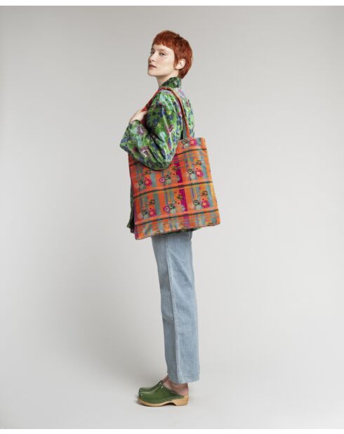 Sac en coton Dundee orange - 41x44 cm