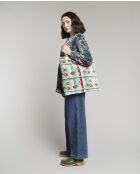 Sac en coton Dundee sauge - 41x44 cm