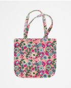 Molly Tante Tragetasche aus Baumwolle, 39 x 34 cm, korallenrot